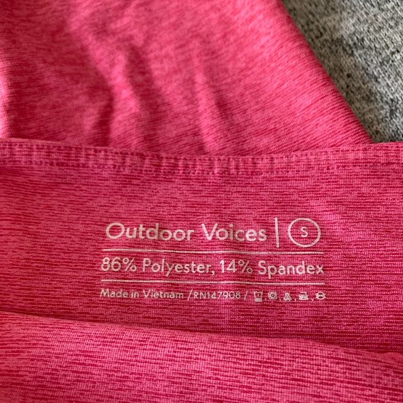 Pink Outdoor Voices Workout Set - Picture 3 of 3